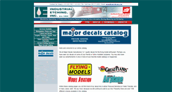 Desktop Screenshot of majordecals.com